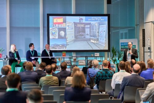 Vortrag und Paneldiskussion beim Austrian 3D Printing Forum 2026.
